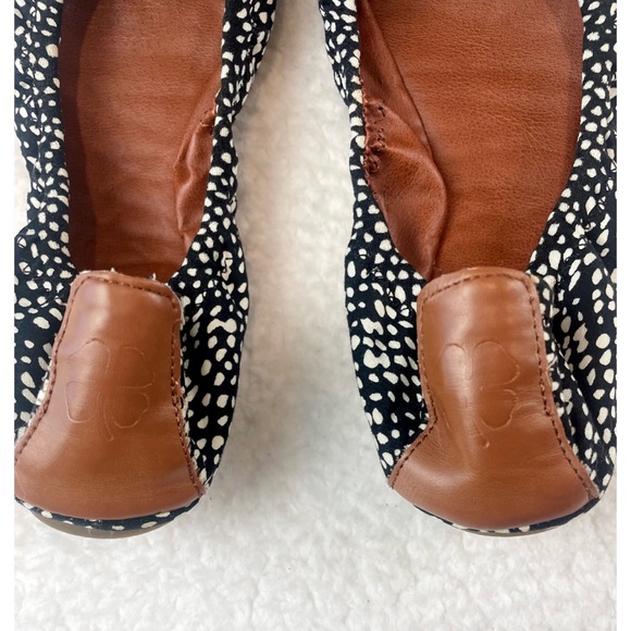 LUCKY BRAND • Black/White Dotted Emmie Ballet Flats - Picture 11 of 14